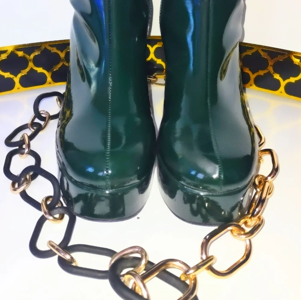 TILLY'S SODA high heel platform ankle boots - Picture 2 of 5
